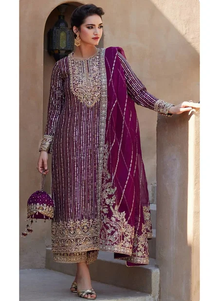 Anaya Vol 5 By Sajida Faux Georgette Pakistani Salwar Suit Orders In India
